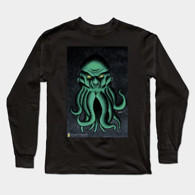 The Cult of Cthulhu Long Sleeve T-Shirt by Montagu Studios